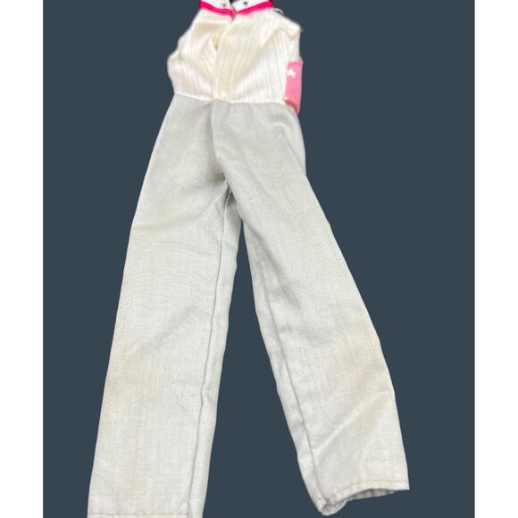 Ken Doll Clothes 2-Piece Wedding Suit & Vest With Pink Tie 1 piece star tuxedo - Picture 13 of 16